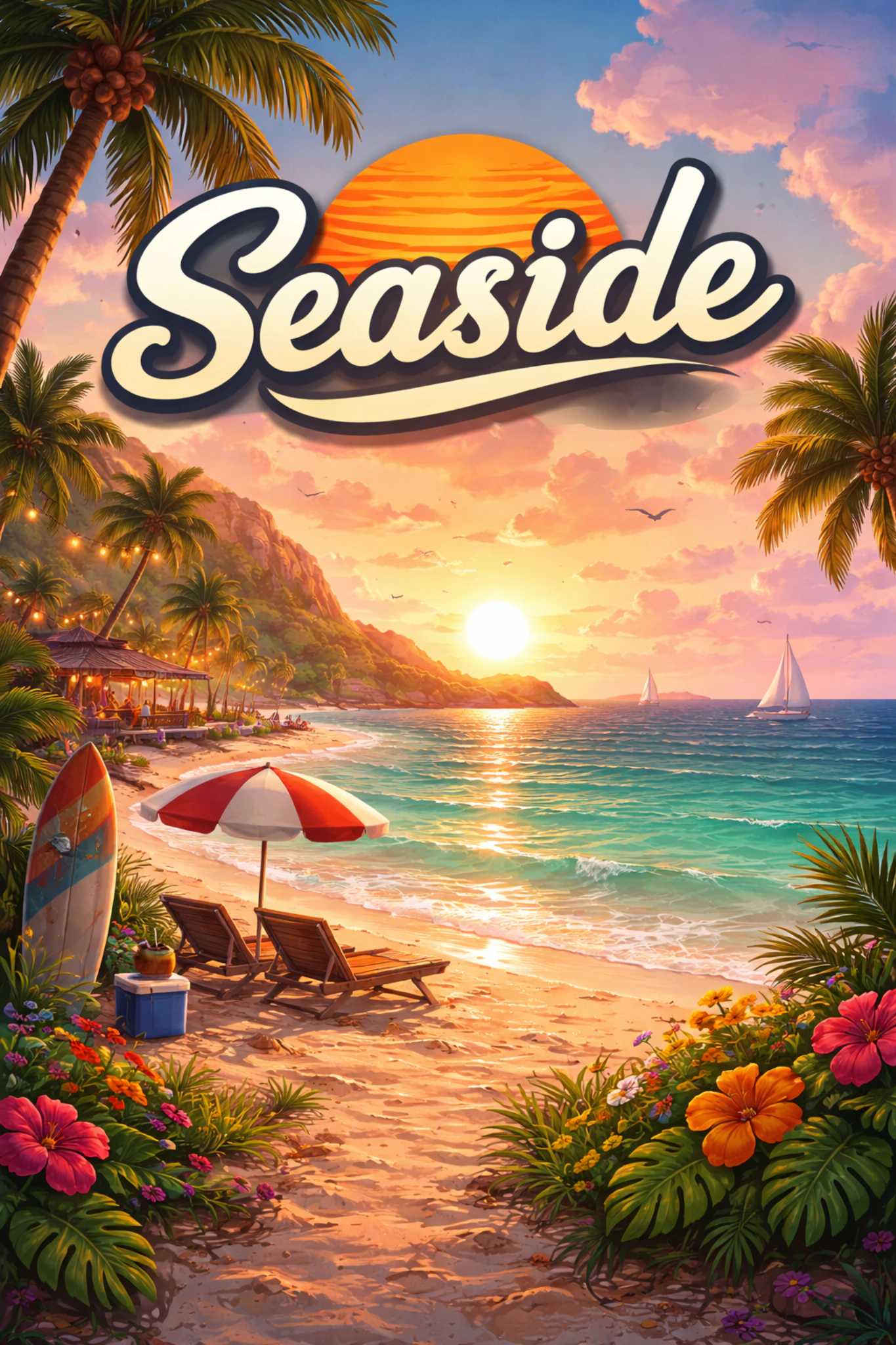 Seaside poster